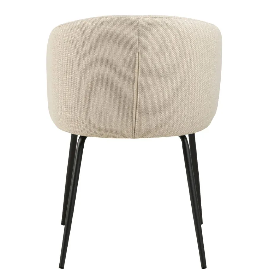 Eetkamerstoelen< Eetkamerstoel Frode Beige
