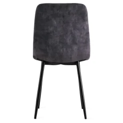 Eetkamerstoelen< Eetkamerstoel Garret Antraciet