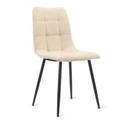 Eetkamerstoelen< Eetkamerstoel Garret Beige