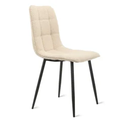 Eetkamerstoelen< Eetkamerstoel Garret Beige