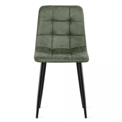 Eetkamerstoelen< Eetkamerstoel Garret Groen