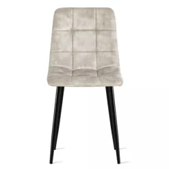 Eetkamerstoelen< Eetkamerstoel Garret Taupe