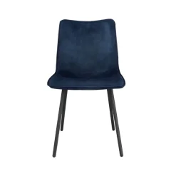 Eetkamerstoelen< Eetkamerstoel Hemert Blauw
