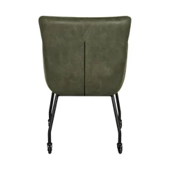 Eetkamerstoelen< Eetkamerstoel Hemse Groen