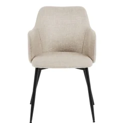 Eetkamerstoelen< Eetkamerstoel Iben Beige