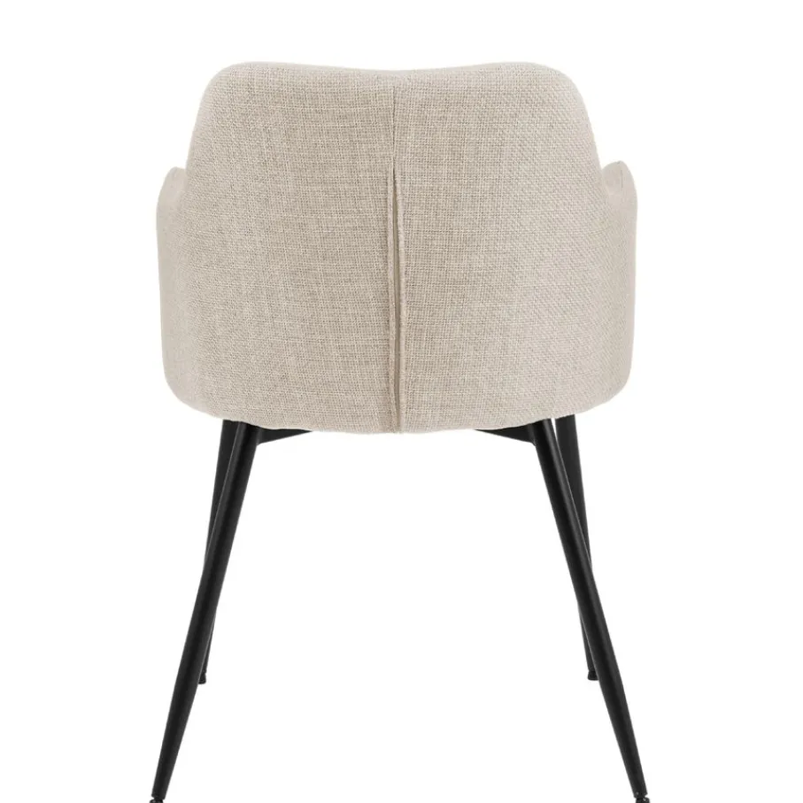 Eetkamerstoelen< Eetkamerstoel Iben Beige
