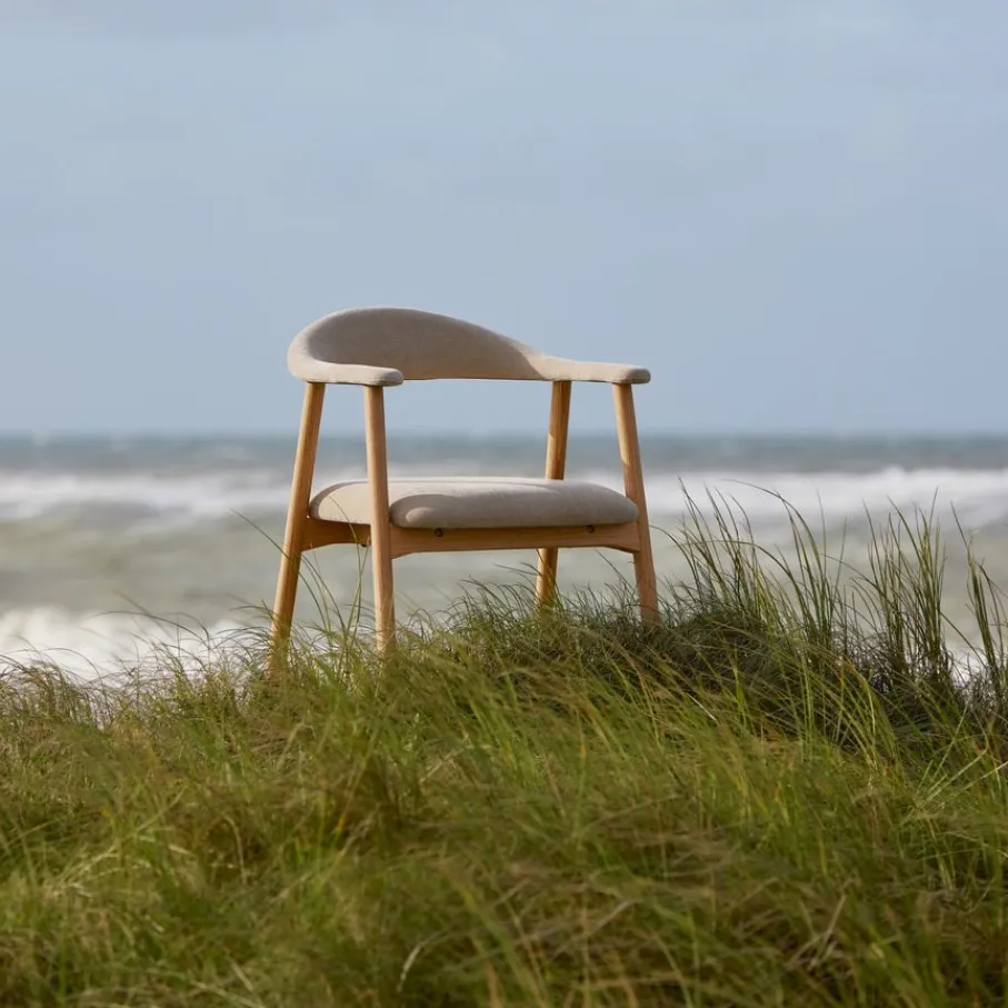 Eetkamerstoelen< Eetkamerstoel Ingmar Beige
