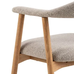 Eetkamerstoelen< Eetkamerstoel Ingmar Beige