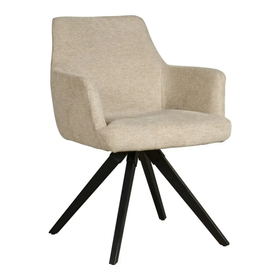 Eetkamerstoelen< Eetkamerstoel Jotun Beige
