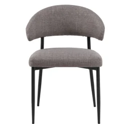 Eetkamerstoelen< Eetkamerstoel Jutta Taupe