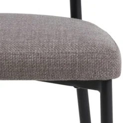 Eetkamerstoelen< Eetkamerstoel Jutta Taupe