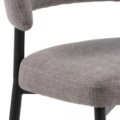 Eetkamerstoelen< Eetkamerstoel Jutta Taupe