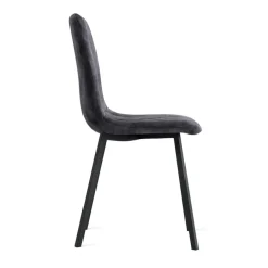 Eetkamerstoelen< Eetkamerstoel Kace Antraciet