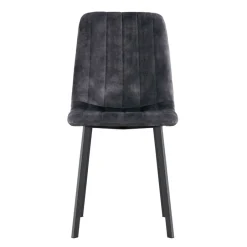 Eetkamerstoelen< Eetkamerstoel Kace Antraciet