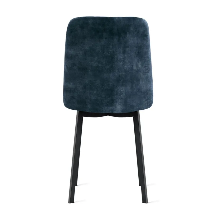 Eetkamerstoelen< Eetkamerstoel Kace Blauw