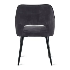 Eetkamerstoelen< Eetkamerstoel Kegan Antraciet