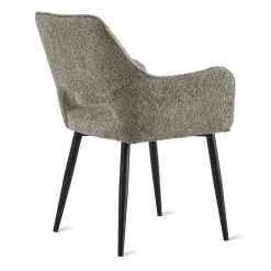 Eetkamerstoelen< Eetkamerstoel Kegan Taupe