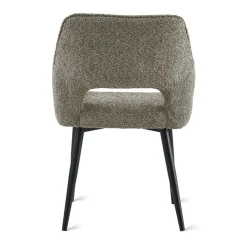 Eetkamerstoelen< Eetkamerstoel Kegan Taupe