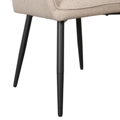 Eetkamerstoelen< Eetkamerstoel Leuven Beige