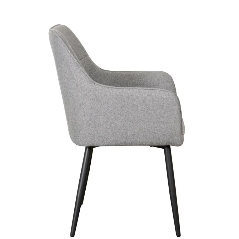 Eetkamerstoelen< Eetkamerstoel Leuven Grijs