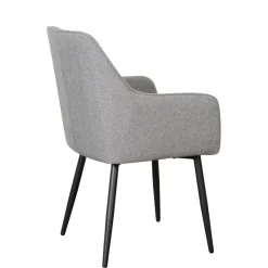 Eetkamerstoelen< Eetkamerstoel Leuven Grijs