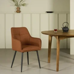 Eetkamerstoelen< Eetkamerstoel Leuven Rust