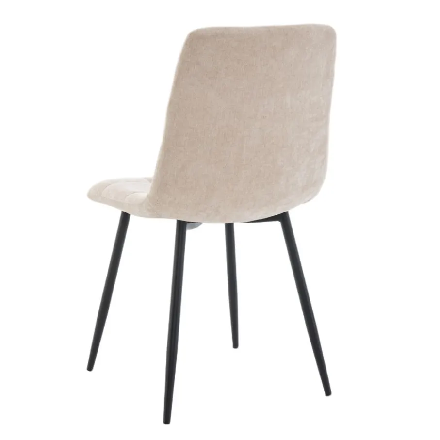 Eetkamerstoelen< Eetkamerstoel Lier Beige