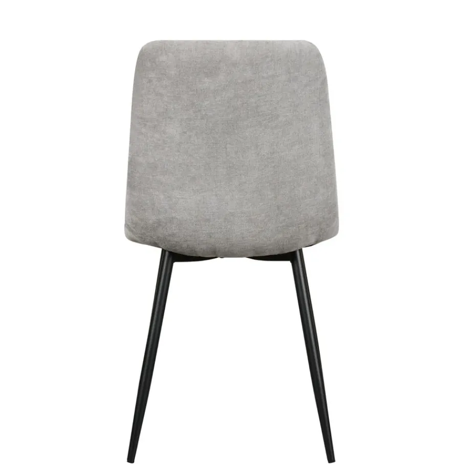 Eetkamerstoelen< Eetkamerstoel Lier Grijs
