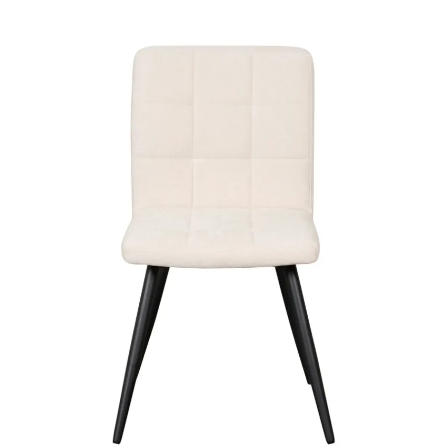 Eetkamerstoelen< Eetkamerstoel Luik Crème