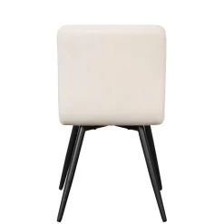 Eetkamerstoelen< Eetkamerstoel Luik Crème