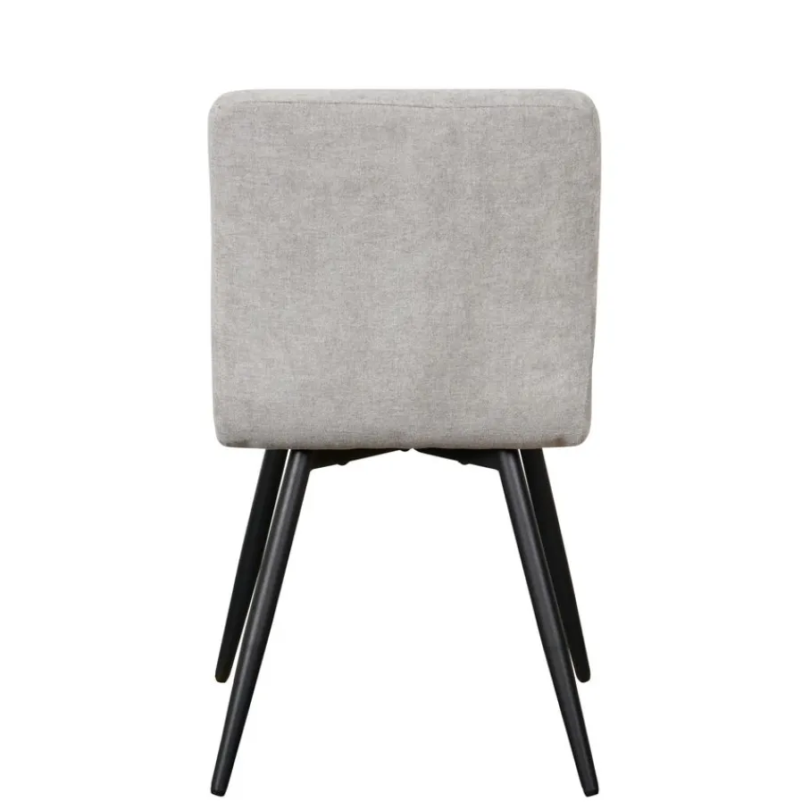Eetkamerstoelen< Eetkamerstoel Luik Grijs