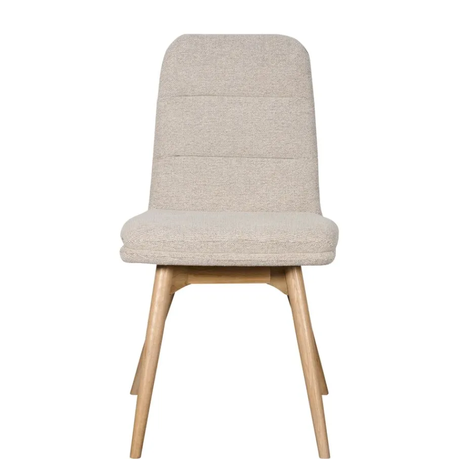 Eetkamerstoelen< Eetkamerstoel Malaga Crème