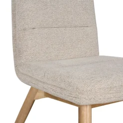 Eetkamerstoelen< Eetkamerstoel Malaga Crème