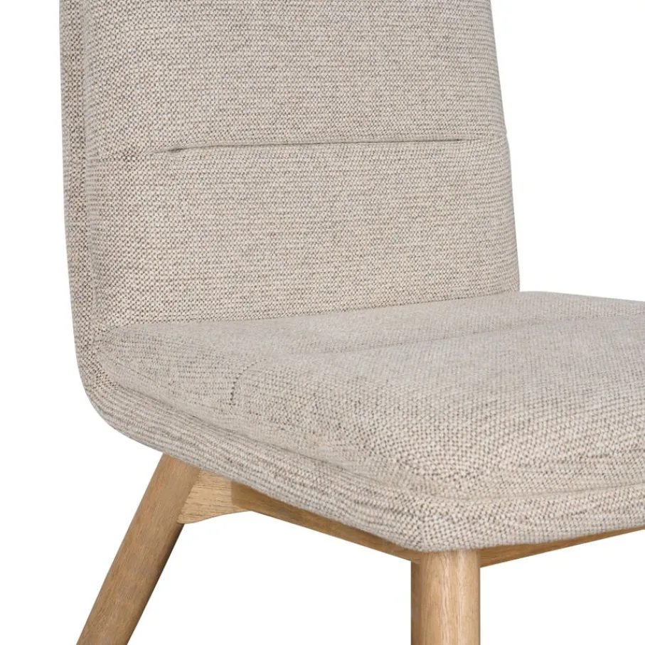 Eetkamerstoelen< Eetkamerstoel Malaga Crème
