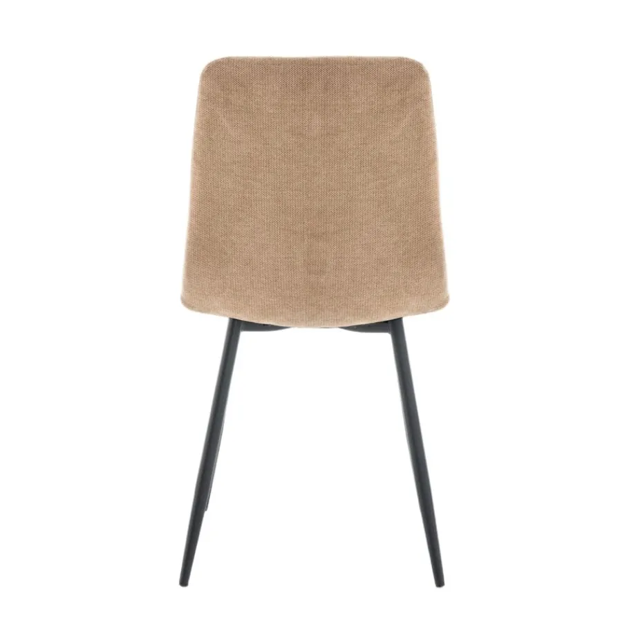 Eetkamerstoelen< Eetkamerstoel Nessa Taupe