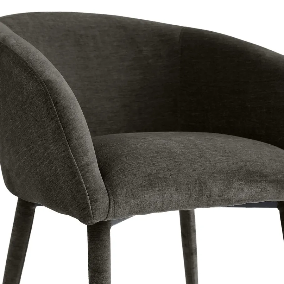 Eetkamerstoelen< Eetkamerstoel Nour Bruin