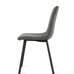 Eetkamerstoelen< Eetkamerstoel Piet Antraciet