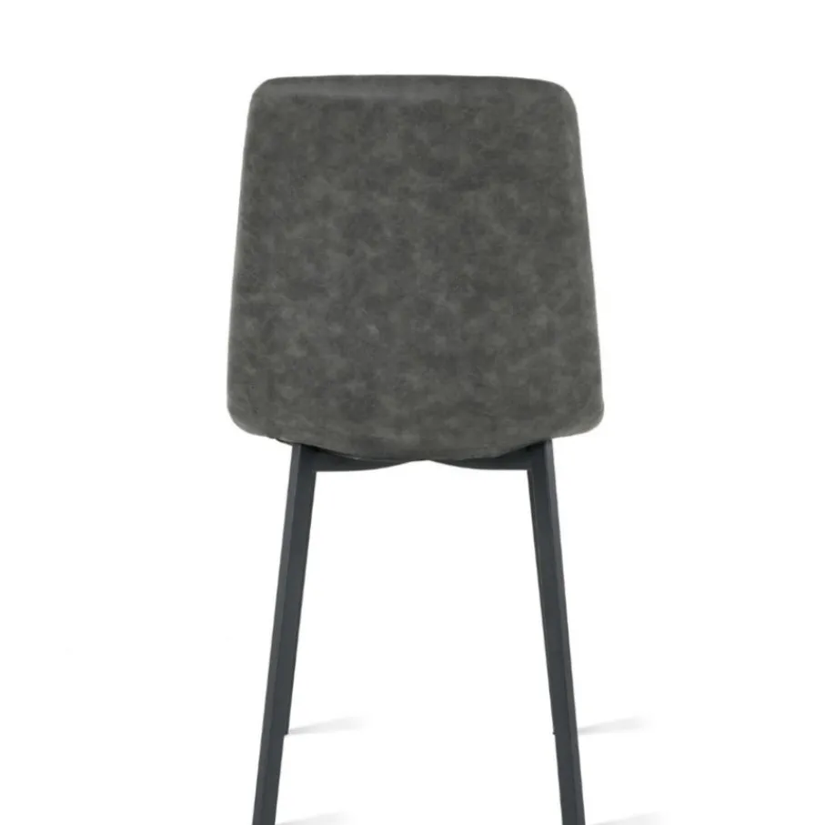 Eetkamerstoelen< Eetkamerstoel Piet Antraciet
