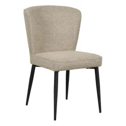 Eetkamerstoelen< Eetkamerstoel Reva Beige