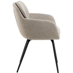 Eetkamerstoelen< Eetkamerstoel Rikke Beige