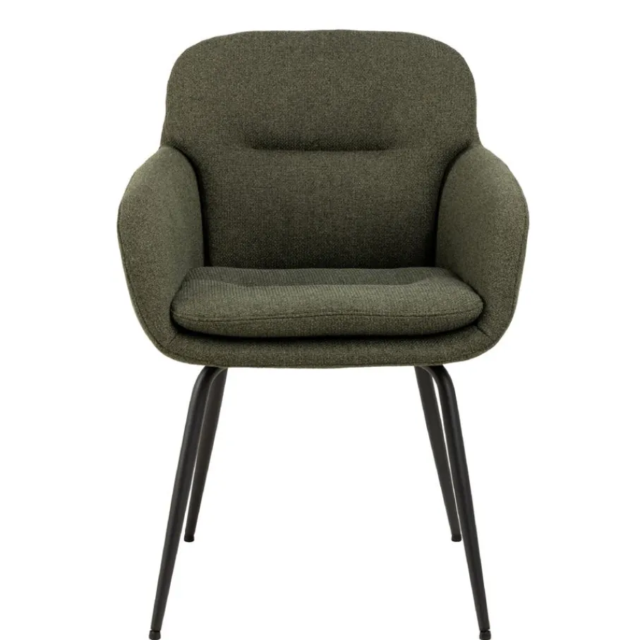 Eetkamerstoelen< Eetkamerstoel Rikke Groen