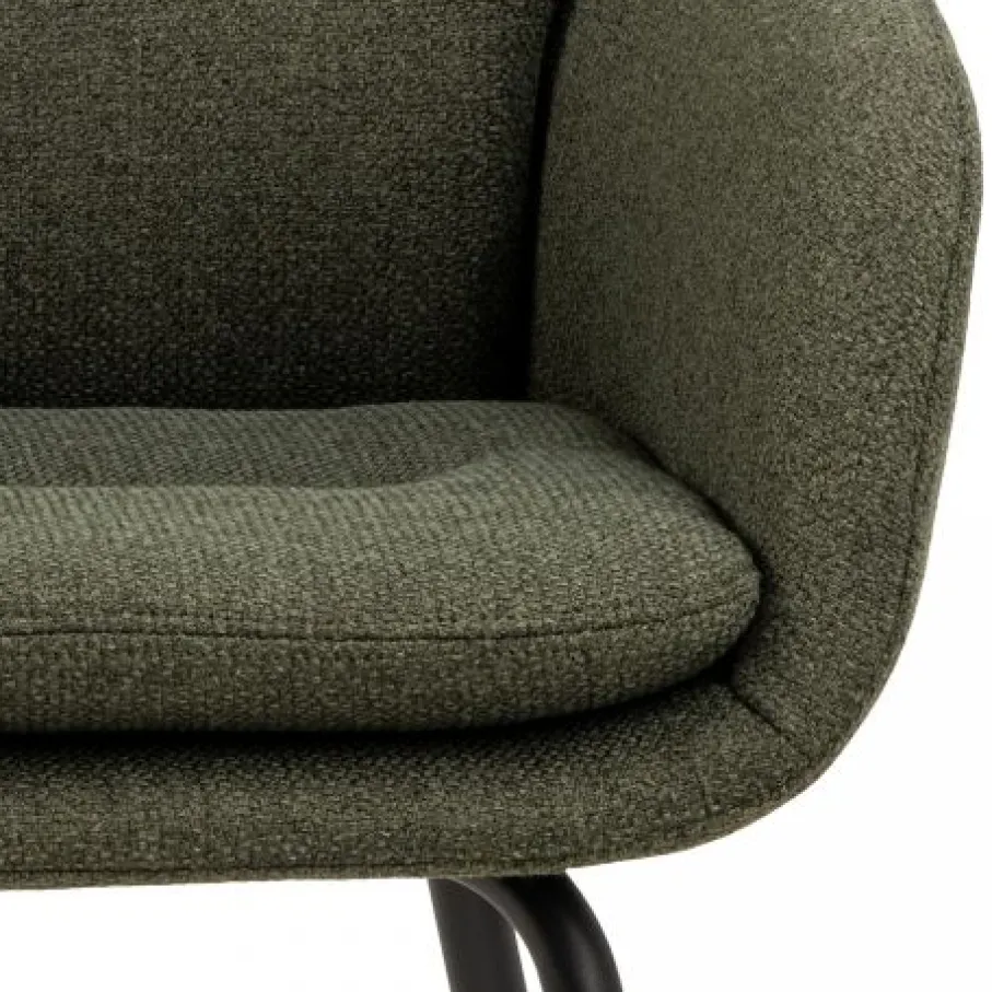 Eetkamerstoelen< Eetkamerstoel Rikke Groen
