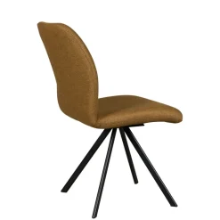 Eetkamerstoelen< Eetkamerstoel Selnass Bruin