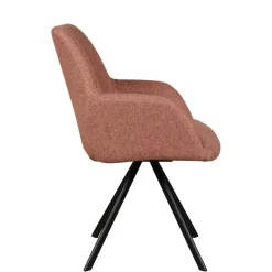 Eetkamerstoelen< Eetkamerstoel Selnass Roze