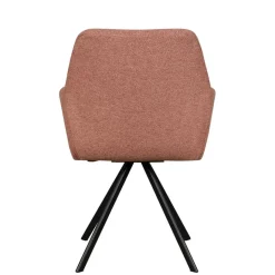 Eetkamerstoelen< Eetkamerstoel Selnass Roze