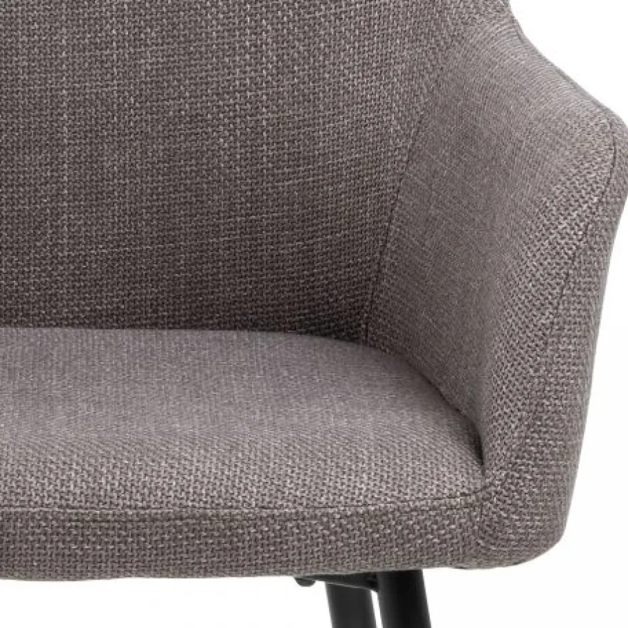 Eetkamerstoelen< Eetkamerstoel Suvi Taupe
