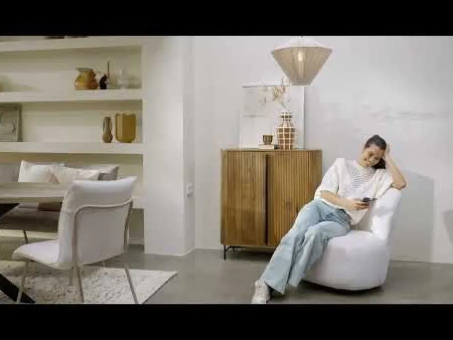 Eetkamerstoelen< Eetkamerstoel Trondheim Greige