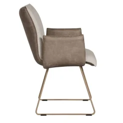 Eetkamerstoelen< Eetkamerstoel Trondheim Taupe