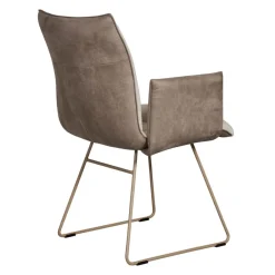 Eetkamerstoelen< Eetkamerstoel Trondheim Taupe