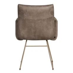 Eetkamerstoelen< Eetkamerstoel Trondheim Taupe
